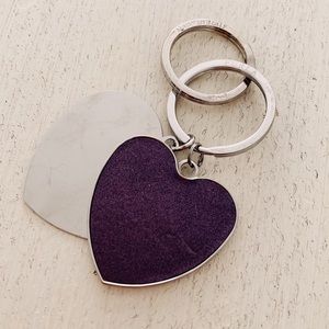 Furla Double Hearts Keyring 💜